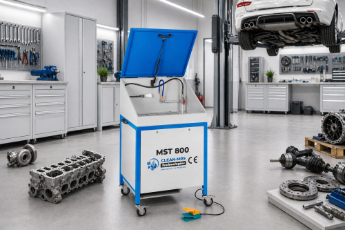 Przejdź do produktu Myjka warsztatowa  MST 800 z pokrywą domykającą 