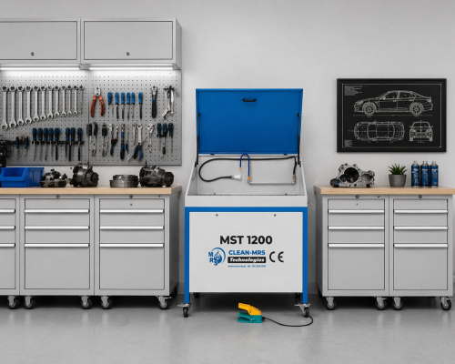 Przejdź do produktu Myjka warsztatowa MST 1200 z pokrywą domykającą