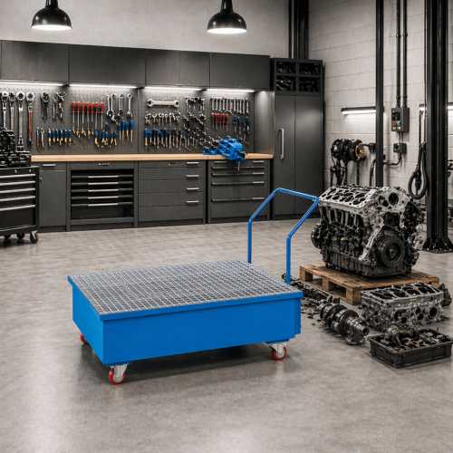 Przejdź do produktu Wanna ociekowa wychwytowa 1200x800 H400 mobilna