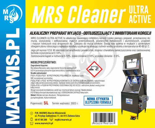 Zum Produkt MRS Cleaner Ultra Active Konzentrat  1L  wechseln